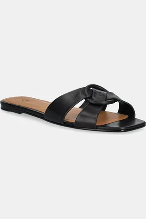 Ralph Lauren Infradito in pelle Ring donna colore 818955857
