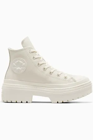 Converse Scarpe da ginnastica in pelle Chuck Taylor All Star Lugged Heel donna colore A10370C