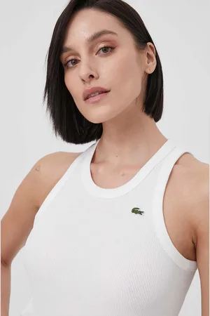 Lacoste Top in cotone colore