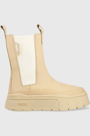 PUMA Stivaletti chelsea in pelle Mayze Stack donna