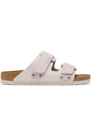 Birkenstock Ciabatte slide in camoscio Uji colore 1024800