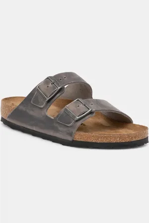 Birkenstock Infradito in nubuck Arizona colore 1027046