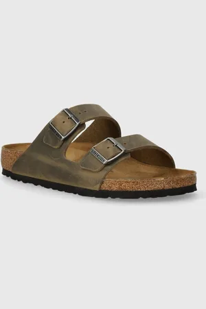 Birkenstock Infradito in nubuck Arizona colore 1027022