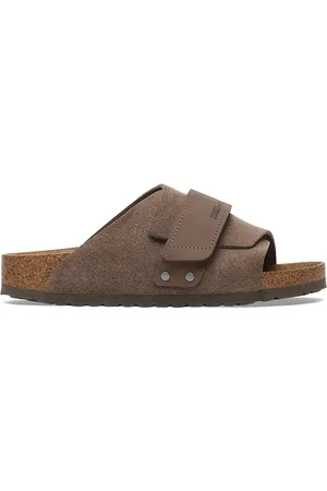 Birkenstock Infradito in pelle Kyoto colore 1029137