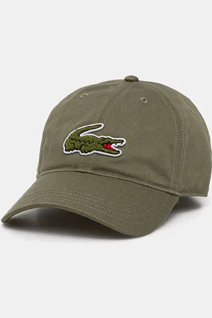 Lacoste Berretto da baseball colore con applicazione RK3186