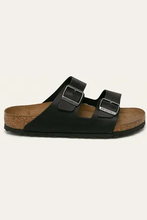 Birkenstock Infradito in pelle Arizona SFB uomo colore