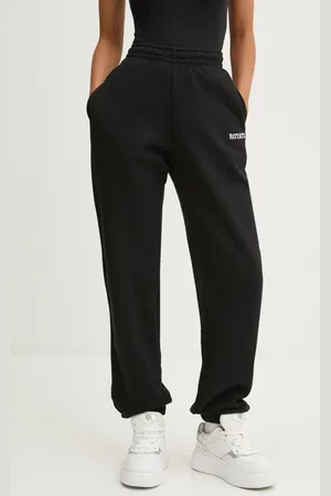 ROTATE Pantaloni della tuta di cotone colore 113428100