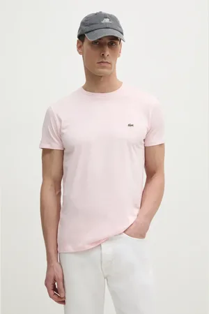 Lacoste T-shirt in cotone uomo colore bianco TH6709