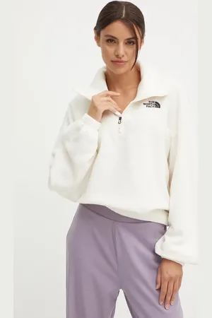 The North Face Felpa in pile 100 Glacier Half Zip Fleece colore con applicazione NF0A89J9QLI1
