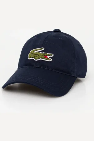 Lacoste Berretto da baseball colore con applicazione RK3186