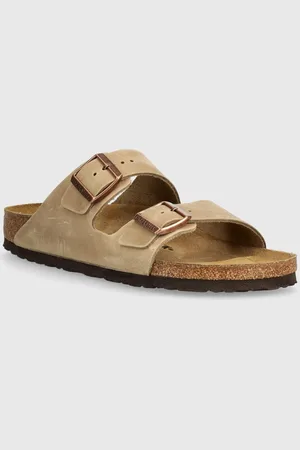 Birkenstock Infradito in nabuk Arizona colore 352201