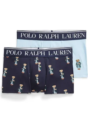 Ralph Lauren Boxer in cotone pacco da 2 colore verde 714843425