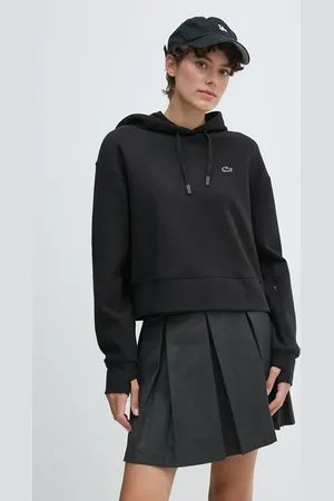 Lacoste Felpa donna colore con cappuccio