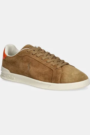 Ralph Lauren Sneakers in camoscio Hrt Crt Ii colore 809955691005