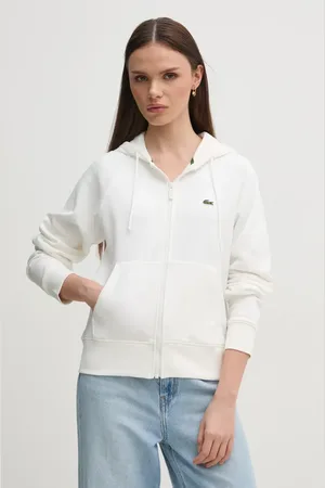 Lacoste Felpa donna colore con cappuccio