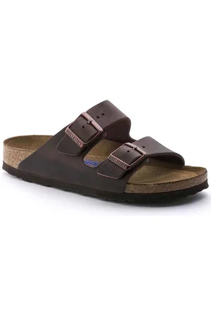 Birkenstock Infradito in pelle Arizona uomo