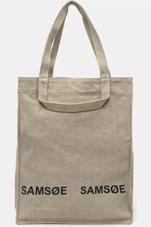 Samsøe Samsøe Borsa a mano in cotone SALUCCA colore U24300002