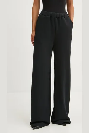 ROTATE Pantaloni della tuta di cotone colore 113450100