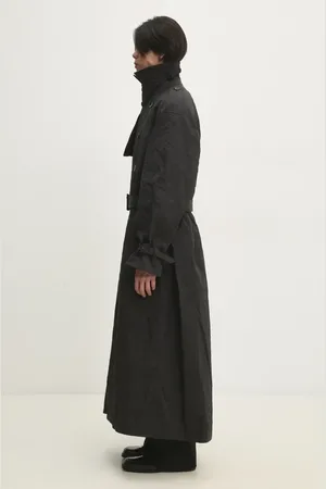 Vetements Trench Metalized Wrinkled Trenchcoat uomo colore UA66CO100B