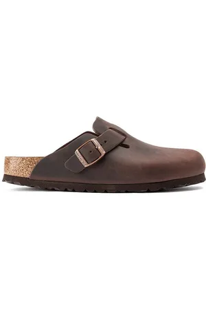 Birkenstock Infradito in pelle Boston uomo colore 860131