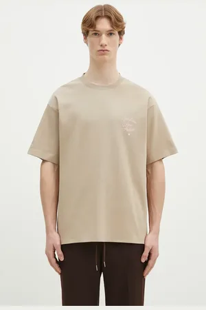 Drôle de Monsieur T-shirt in cotone Le T-Shirt Slogan Vignes uomo colore F-TS226-CO002-BG