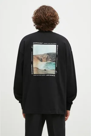 Mki Miyuki-Zoku Top a maniche lunghe in cotone Resort Long Sleeve Tee colore RESORT.LONG.SLEEVE.TEE