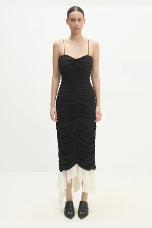 ROTATE Vestito Two Layer Midi colore 113494100
