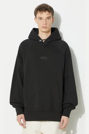 Vans Felpa in cotone Premium Standards Hoodie Fleece LX uomo colore con cappuccio VN000GZ1BLK1