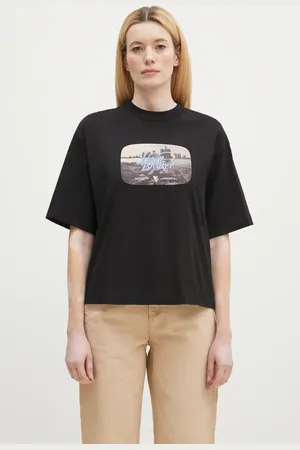 Carhartt T-shirt in cotone Greatest Flicks donna colore I034398.89XX