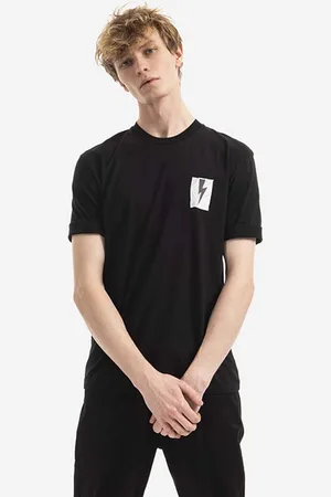Neil Barrett Neil Barett t-shirt in cotone Flag Bolt