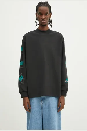 adidas Felpa in cotone EQT Gfx Tee Longsleeve uomo colore JN4849