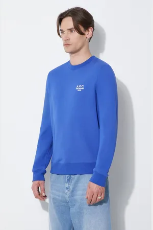 A.P.C. Felpa in cotone sweat rider uomo colore COEZD-H27699