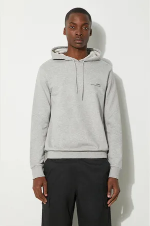 A.P.C. Felpa in cotone Hoodie Item uomo