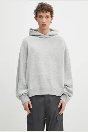 Mki Miyuki-Zoku Maglione in misto lana Mohair Blend Knit Hoody uomo colore MOHAIR.BLEND.KNIT.HOODY