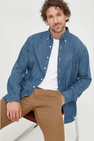Ralph Lauren Camicia di jeans uomo