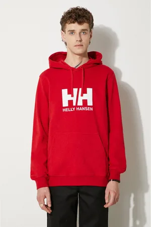 Helly Hansen Felpa in cotone HH LOGO HOODIE uomo 53289