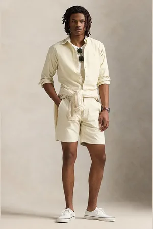 Ralph Lauren Pantaloncini in cotone Flat Front uomo colore 710958587
