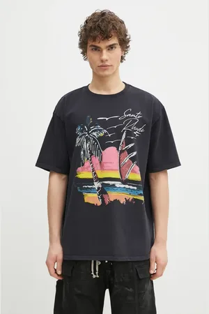 Rhude T-shirt in cotone Saint- uomo colore RHPS25TT04012