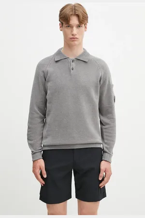 C.P. Company Maglione in cotone uomo colore 18CMKN070A005687G