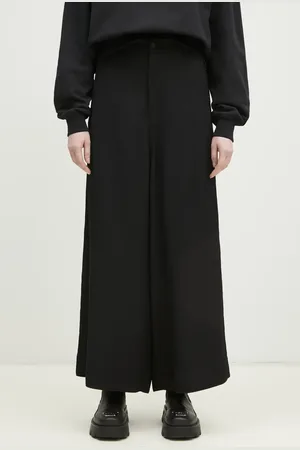 Y-3 Pantaloni Rayon Twill Wide Pants donna colore JD1763