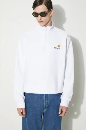 Carhartt Felpa Half Zip American Script Sweat uomo colore I027014.02XX