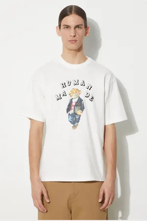 HUMAN MADE T-shirt in cotone Graphic uomo colore HM27TE015