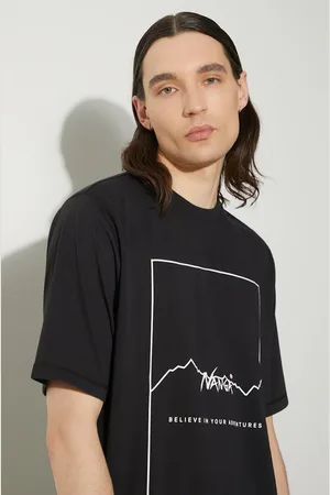 Nanga T-shirt Dry Mix Frame Logo Tee uomo colore NW2221.1G503