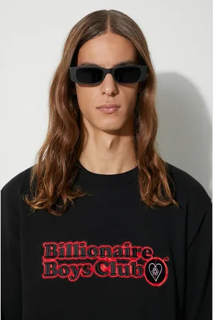 Billionaire Boys Club Felpa in cotone OUTDOORSMAN CREWNECK uomo B23338