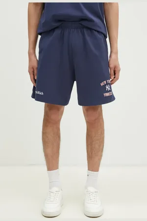 Sporty & Rich Pantaloncini in cotone Home Run Gym colore SH039505300BL32