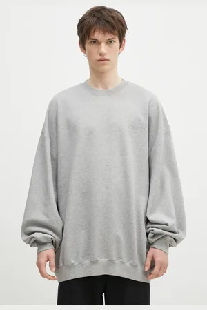 Vetements Felpa Embroidered Logo Oversized uomo colore UA66CW640G