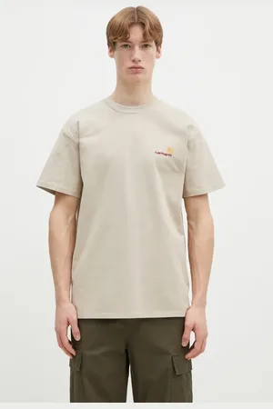 Carhartt T-shirt in cotone American Script uomo colore I029956.2LPXX