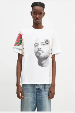 Marine Serre T-shirt Regenerated Graphic T-Shirts Regular Fit T-Shirt uomo colore MTT080A.UJER0003