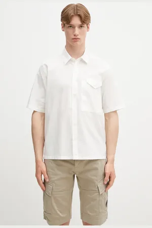 C.P. Company Camicia in cotone uomo colore 18CMSH249A005328G