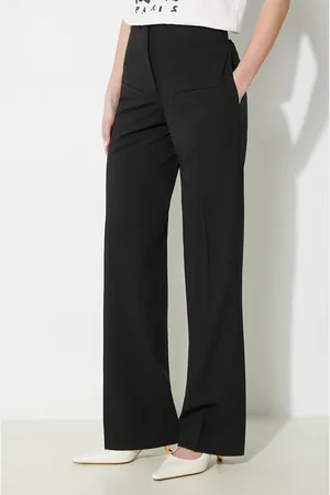 J.W.Anderson Pantaloni in lana Front Pocket Straight Trousers colore TR0332.PG1321.999